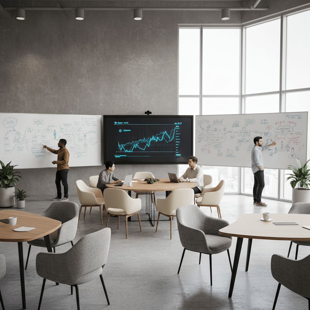 Professional tech workspace